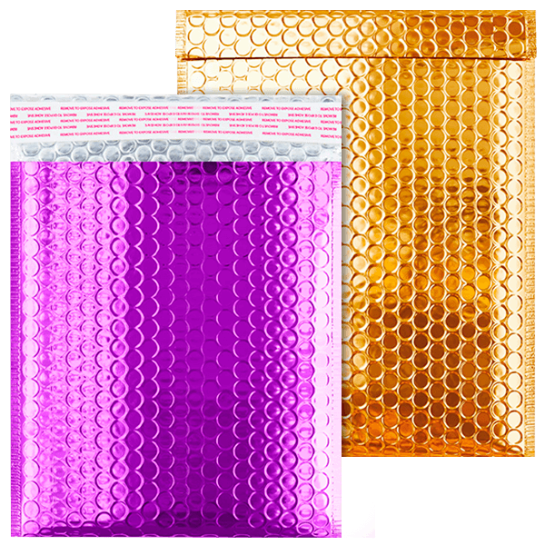 Heavy Style Metallic Bubble Mailers – Heavy-Duty Padded Envelopes